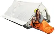 Outdoor Tents for Camping | Lightweight Hiking Shelter - Breathable Weatherproof 1-2 Person Tent for Camping Hunting Hiking Travel Outdoors