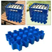 Ice Block for Beer Crate Reusable Unique Beer Cooler for Garden BBQ Outdoors