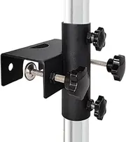Patio Umbrella Holder for Deck Railing | Adjustable Metal Umbrella Base - Portable Heavy Duty Parasol Base for Patio Deck Beach Garden Balcony Dock