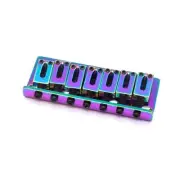 KD By AxLabs 7-String Hardtail Bridge - 10.8 mm Spacing - Burnt Chrome