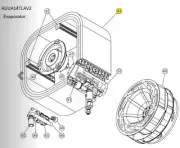 FUJITSU K9375720308 EVAPORATOR TA VAB NLA