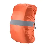 40-50L Waterproof Backpack Rain Cover with Reflective Strap M Orange