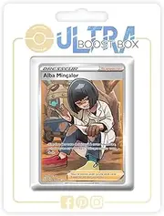 my-booster SWSH045-FR25-UB-067 Alba Minçalore (Petra Fakt) 067/072 Full Art Trainer-Myboost X Epée et Bouclier, 4.5 Destinées Radieuses, Box of 10 French Pokémon Cards