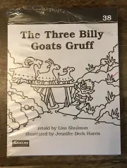 Saxon Decodable Readers 1st grade #38 The Three Billy Goats Gruff Sealed 24