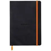 Rhodia A5 Rhodiarama Dot Grid Notebook Black 160 Pages