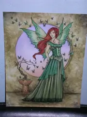 Amy Brown - Green Magick - SIGNED - OUT OF PRINT