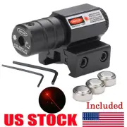 Mini Red Laser Beam Dot Sight 11/20mm For Pistol Dovetail Picatinny Rail Hunting