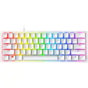 Razer Huntsman Mini 60% Gaming Keyboard Mercury Edition - Razer Linear Optical Switch [RZ03-03390400-R3M1]