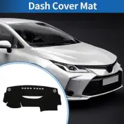 Car Dashboard Dash Cover Mat for Toyota Venza 2008-2017 Sun Protector Pad Black