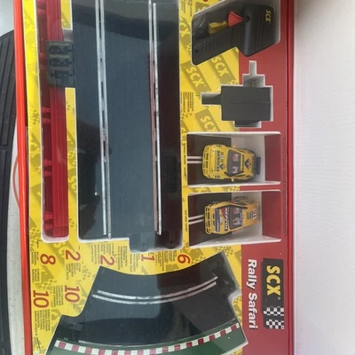 SCX RALLY SAFARI SLOT CAR RACE SET 1/ 32 SCALE Scalextric TecniToys SEALED ⭐️
