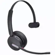 Yealink WH64 Hybrid Mono UC DECT Wireless Headset, DECT & Bluetooth Hybrid Wireless Technology, 3-Mic Noise Cancellation