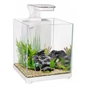 Aqua One Betta Fighter Fish Sanctuary White