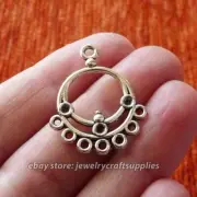 4x Chandelier Earring Connectors 7 Hole Multi Pendant Necklace Making Findings