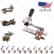 Guitar 3-Way Pickup Selector Toggle Switch Multicolor Tip Cap For Jazzmaster