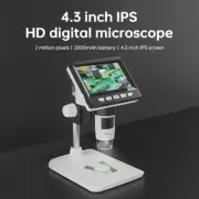 Digital Microscope 4.3" LCD HD 1080p video 1000X for Coin Soldering Phone Repair