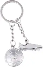 Luxshiny 1 PC Adorable Soccer Theme Keychain Pendant Keychain Charm for Athletes Lightweight and Souvenir present for Sports Fans and Collectors