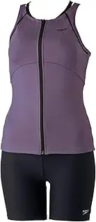 [Speedo] Speed SFW32411 RacerB-Z Separates Fitness Swimsuit, RacerB-Z Separates, Black, Mix