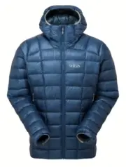 Rab Mythic Alpine Jacket Men's Medium 900 Fill Power Down NWT Tempest Blue