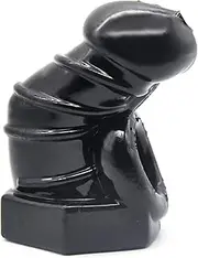 ZJPOJPH BDSM Chastity Belt For Men Chastity Cage, TPR Elastic Penis Cage Chastity Cage Penis Sleeve Chastity Device Sex Toys For Men(Clear,MitDornen)