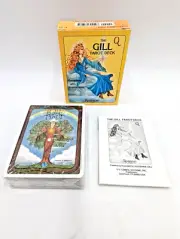 The Gill Tarot Deck E.J. GILL U.S. Games Systems 1990 NEW SEALED RARE OOP
