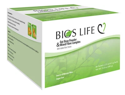 60X Bios Life C Fiber Control Lower Cholesterol LDL Increase HDL Slim Dietary