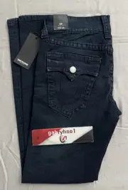 True Religion Geno Relaxed Slim Flat Big T Jean Mens Size 30 x 32