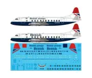 26Decals 1/144 Vickers Viscount Type 800 - British Airways decals