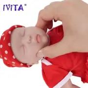 IVITA WG1558 38cm 2kg Full Body Silicone Reborn Bebe Doll with Clothes for Kids