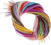 PLAFOPE Pcs Colorful Plastic Cord Stretchy String for Bracelets DIY Craft Lacing String Jewelry Making Rope