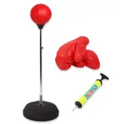 Adult Boxing Punch Bag Stand Ball With For Speed Training Exercise BX