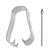 Metal Pen Refill Conical Silver for Remarkable Write Labeling Note Taking