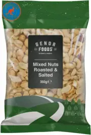 Mixed Nuts Roasted and Salted, 350 G, Mixed Nuts Roasted and Salted