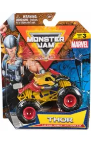 MONSTER JAM 2025 SERIES 3 MARVEL THOR MONSTER TRUCKS 1:64 SCALE TRUE METAL NEW