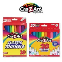 在飛比找森森購物網優惠-【美國Cra-Z-Art】20色可水洗彩色筆+10色可水洗彩