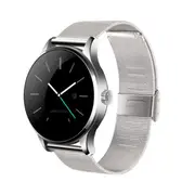 Metal Strap Smart Bracelet with Heart Rate Monitor & BT Call & Pedometer & Call Reminder