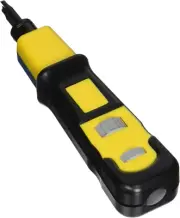 13157C Pro-Strike Punchdown Tool, with 66, 110 Blades, Clamshell Packaging