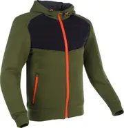 Segura Pulsor, textile jacket , color: Olive/Black/Orange , size: 3XL