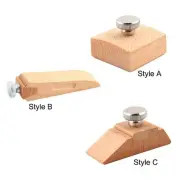 Wooden Sanding Block Hand Sander for Leathercrafts Detail Work