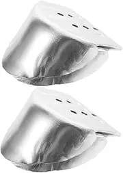KICHOUSE Drywall Stilt Heel Bracket Replacement Set Metal Brackets Stilt Base Accessories for Construction