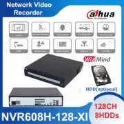 Dahua NVR608H-128-XI 32MP 128 CH 2U 8HDDs WizMind NVR Network Video Recorder Lot