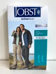 Jobst 110493 Activewear Cool Black 20-30 mmHg Small Knee CT Compression Socks