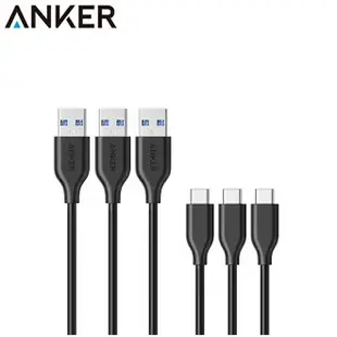 耀您館(3條)美國Anker PowerLine USB-C轉USB3.1/3.0數據傳輸充電線B8163013(長90公分即90cm)Type-C安卓充電線電源線Galaxy充電傳輸線 Type-C轉USB3.0安卓手機傳輸充電線數據傳輸線同步線適智慧型手機行動電源Samsung三星Sony索尼小米HTC宏達電ASUS華碩魅族Huwai華為LG OPPO SHARP ACER BENQ Panasonic MP3 MP4