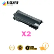2 x Brother TN-253BK Black Toner Cartridge