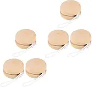JOINPAYA 6pcs Drawing Yo-yo Balls Light up Yo-yos Girl Finger Games Tablet for Mini DIY Plaything Yo-yo Balls DIY Graffiti Wood