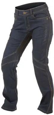 Trilobite Smart Ladies Motorcycle Jeans, blue, Size 26 34 for Women