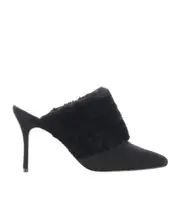 High-heeled Muller shoes 37.5,38.5,38,40,36.5 Black