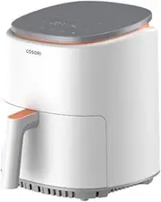 [COSORI] Air Fryer, 3.8L with 7 Customize Functions, Up to 230℃, 1500W, 1-3 Portions, Oven with App Control, 110+ Online Cookbook, Dishwasher Safe, White