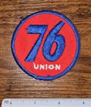 Vintage Original Union 76 Oil & Gas Auto Mechanic Jacket or Hat Circle Patch