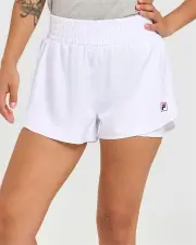 Women's Harper 2Fer Short - WHITE - WHITE