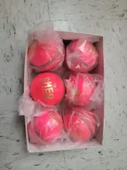MB Malik " SHER " Cricket Leather Hard Ball ( 6 PCS)